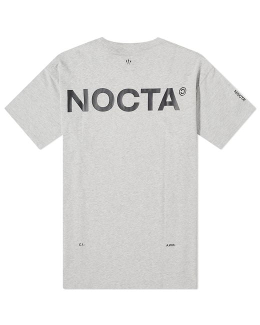 Nike Gray X Nocta Cardinal Stock T-Shirt