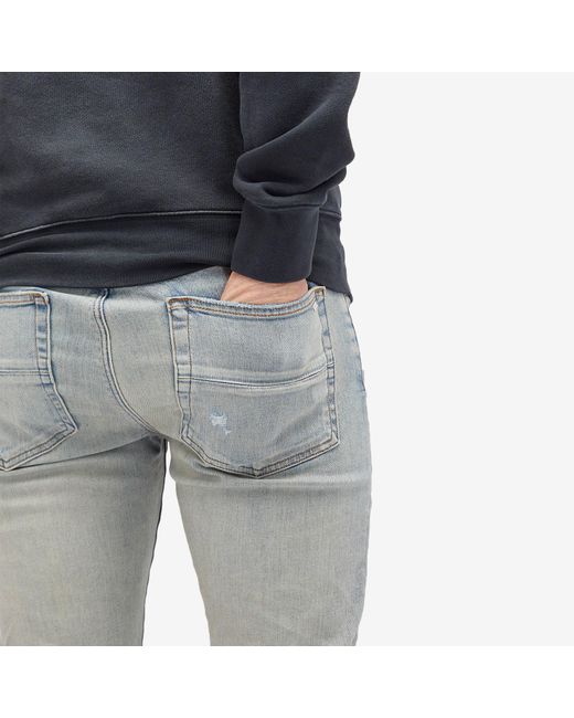 Amiri Blue Antique Wash Jeans for men