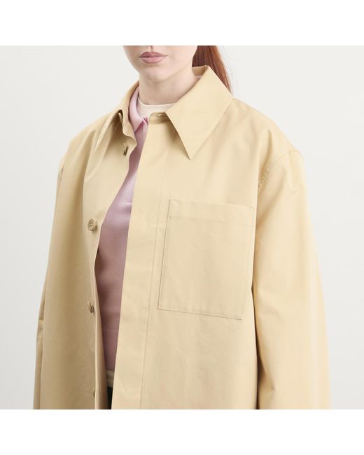 Jil Sander Natural Mac Jacket
