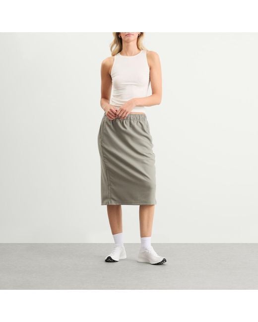 Nike Gray Wool Classics Skirt