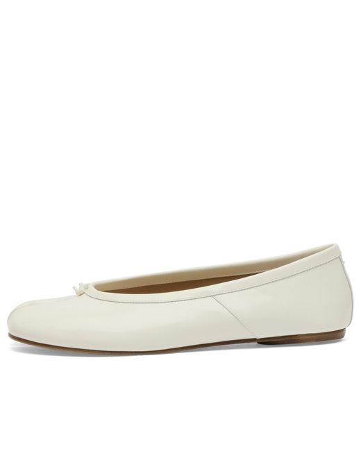 Maison Margiela Metallic Tabi Ballerinas