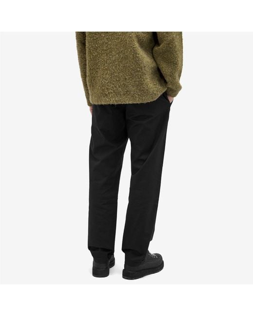 Norse Projects Black Standard Chinos for men