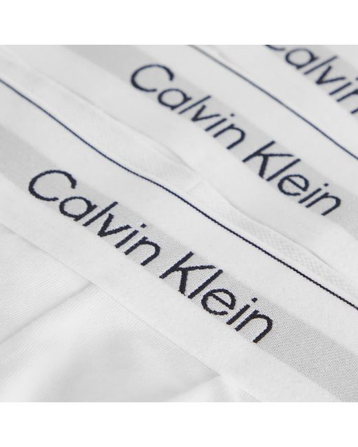 Calvin Klein White Icon Low Rise Trunk for men