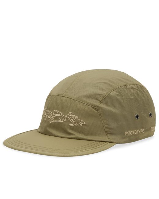 KA_YO_Prototype Green 5 Panel Ripstop Cap for men