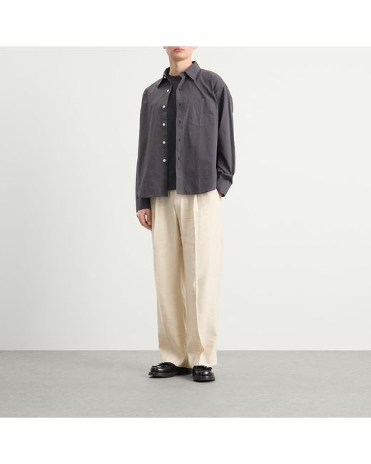NN07 Natural Kay Linen Blend Trousers for men