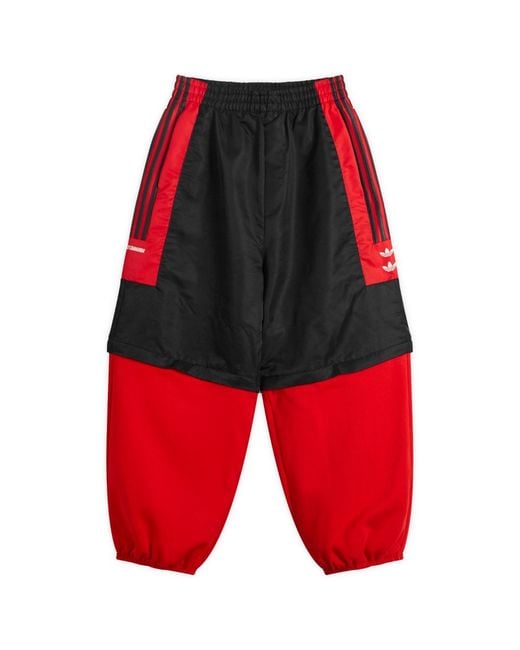Adidas Red X Willy Chavarria Gomez Zip Off Pant
