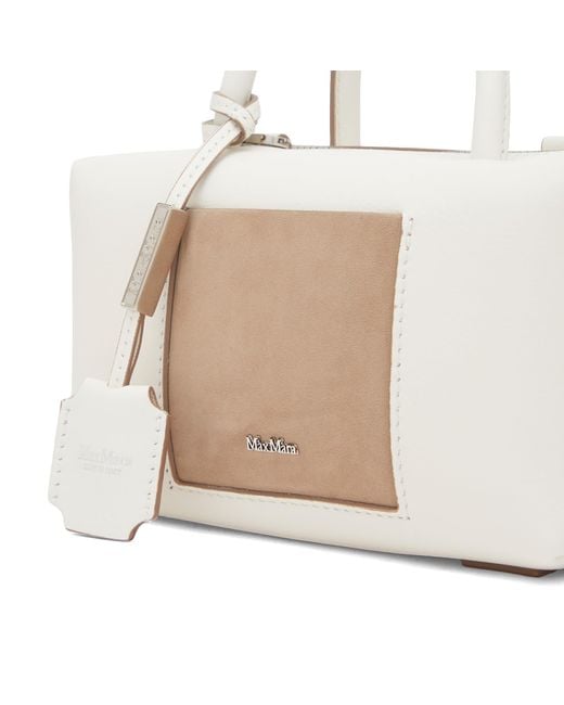 Max Mara White Holdallspock Holdall Bag