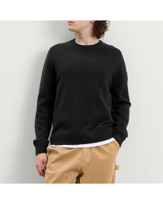 Canada Goose Black Matawin Crew Knit for men