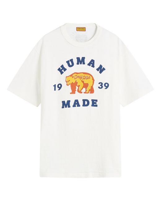 Human Made White 1939 Polar Bear T-Shirt for men