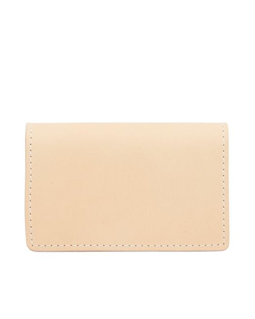 Hender Scheme Natural Folded Card Case