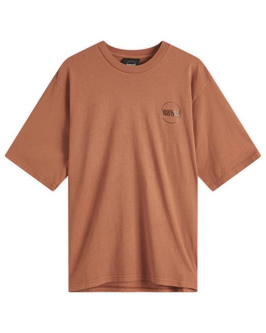 BOILER ROOM Brown Core T-Shirt for men