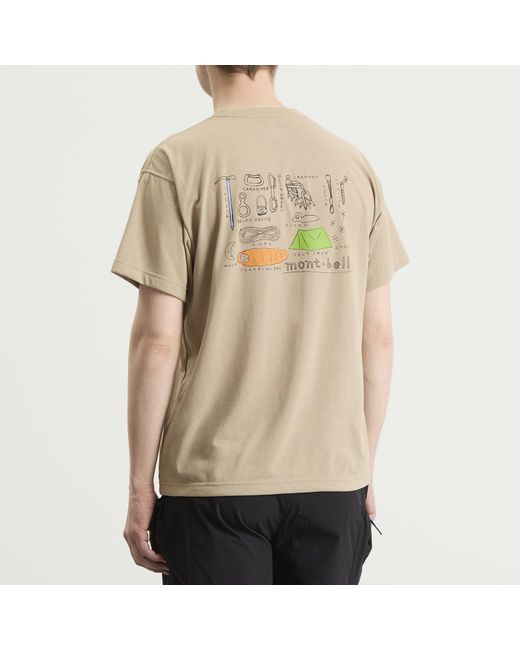 Montbell Natural Mountain Gear Wickron T-Shirt for men