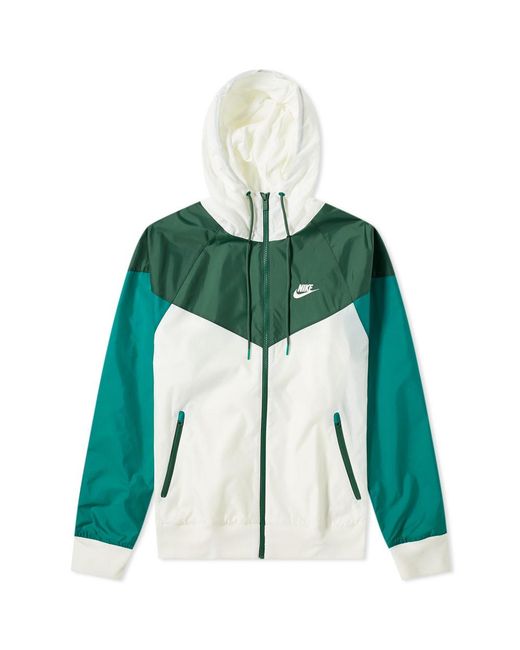 Nike Green Sportswear Windrunner Jacket for men