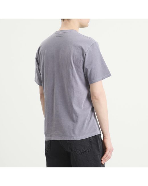 Thisisneverthat Purple T-Logo T-Shirt for men