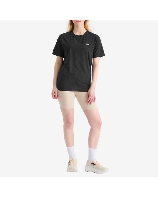New Balance Black New Balance Race Day Ultra Light T-Shirt