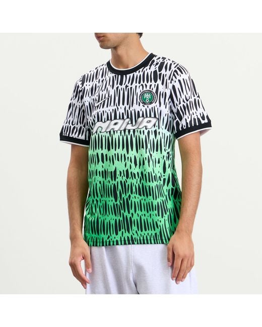Nike Blue X Slawn Nigeria Pre-Match Top for men