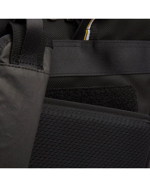 Master Piece Black Bump Backpack for men