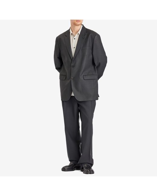 Maison Margiela Black Single Breasted Blazer for men