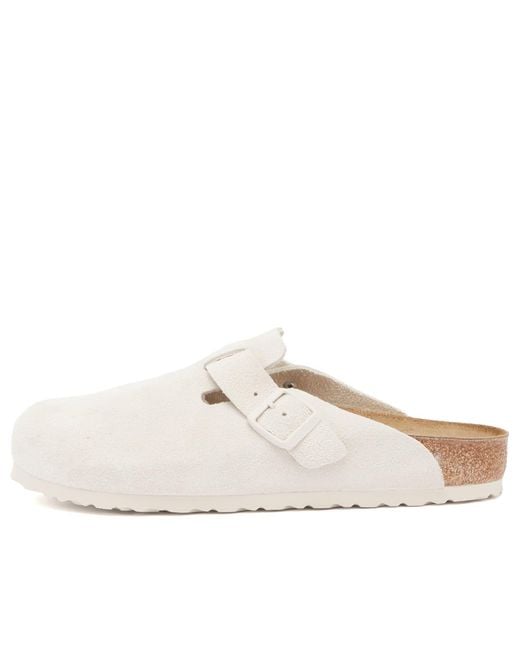 Birkenstock White Boston Sandals Antique for men
