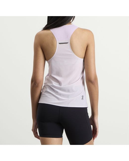 On Shoes Purple Performance Tank