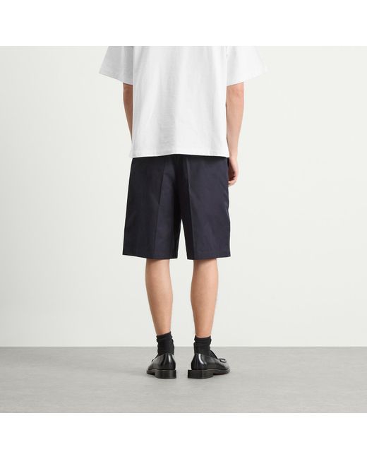 Jil Sander Blue Tailored Short for men