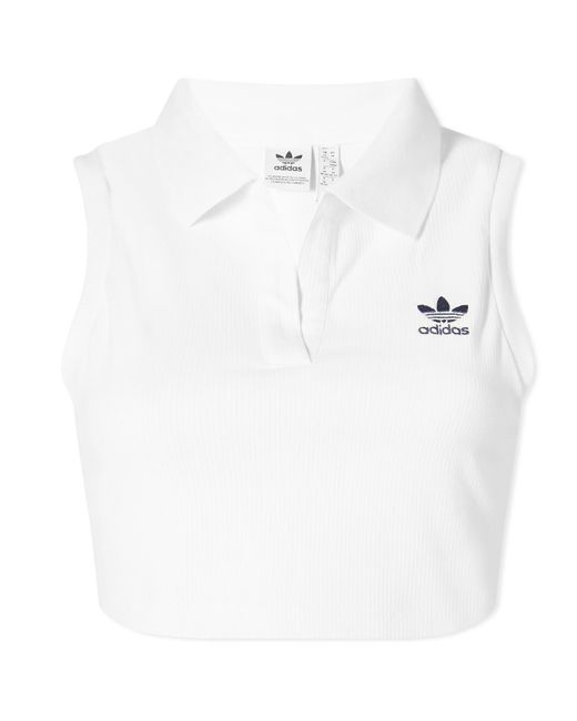 Adidas Originals White Rib T-Shirt