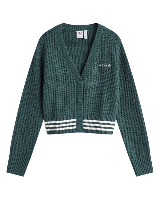 Adidas Green Cardigan