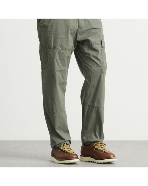 Fracap Brown M121 Commando Sole Low Hiking Shoe for men