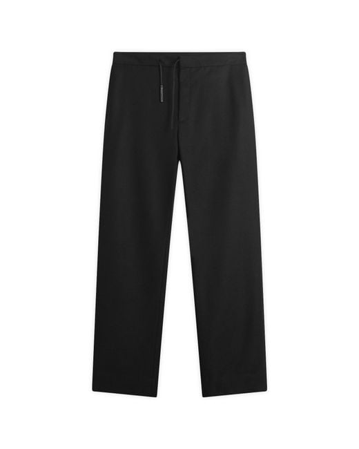 Maison Margiela Black Wool Tailored Trousers for men