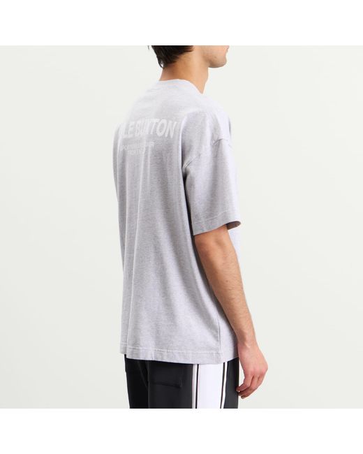 Cole Buxton Gray Cb Sportswear T-Shirt for men