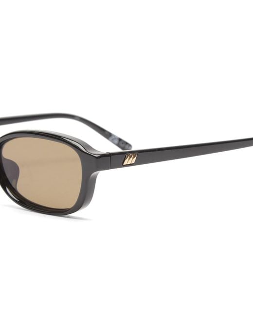 Le Specs Metallic Honey Pot Sunglasses