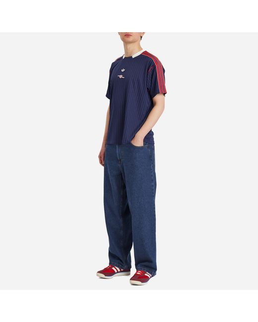 Adidas Blue Arsenal Fc Icon Jersey for men