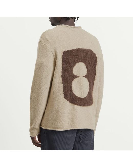 Folk Brown Slouch Crew for men