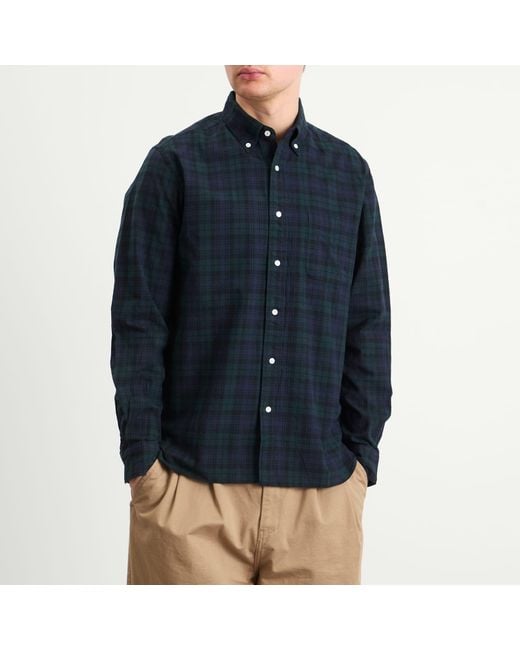 Beams Plus Multicolor Button Down Shirt for men
