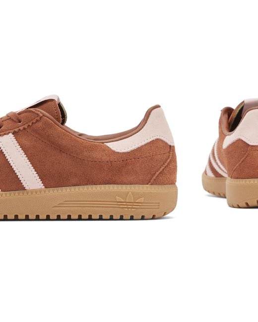 Adidas Brown BRMD Suede Retro Sneakers Gum Sole