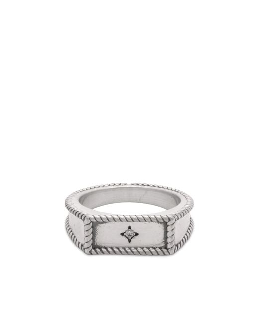 Serge Denimes Metallic Moonlight Ring for men
