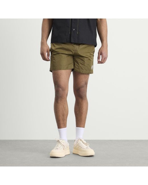 Moncler Green Swim Shorts for men
