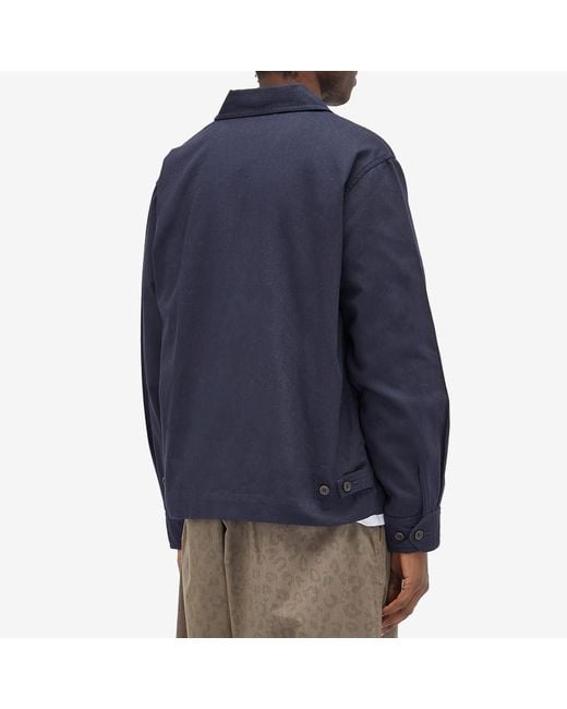 Universal Works Blue Windcheater Jacket for men