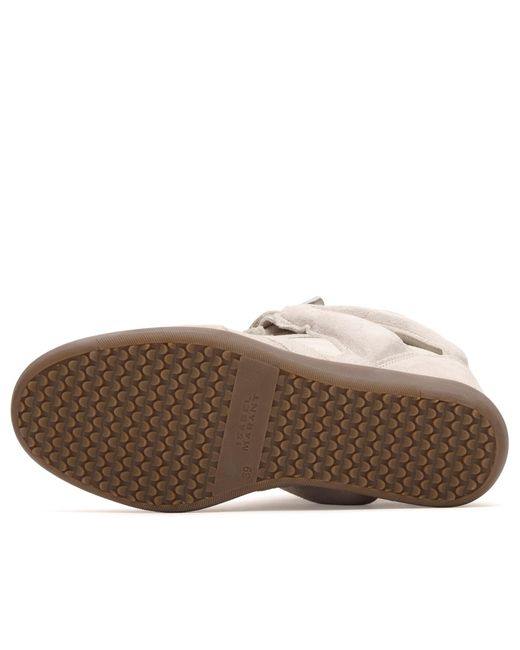 Isabel Marant Metallic Bekett Platform Sneaker