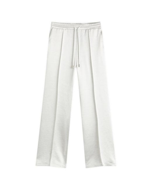 J.W. Anderson White Drawstring Waist Trousers