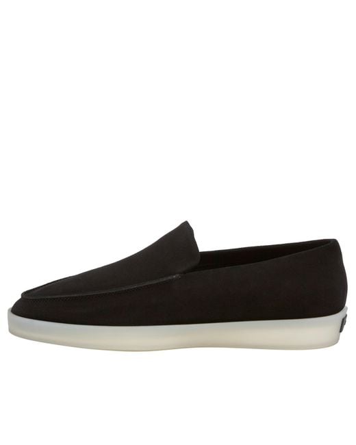 Fear Of God Black Reverse Suede Loafer for men