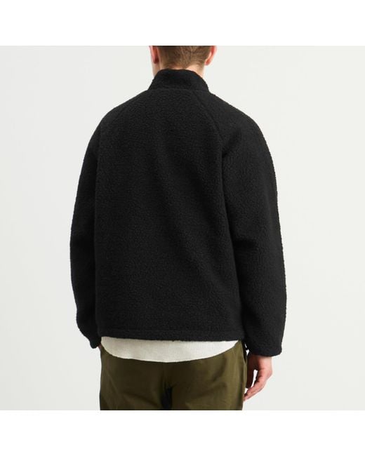 Gramicci Black Reversible Sherpa Jacket for men