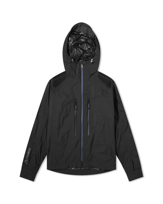 3 MONCLER GRENOBLE Black Vert Matt Ripstop Jacket for men