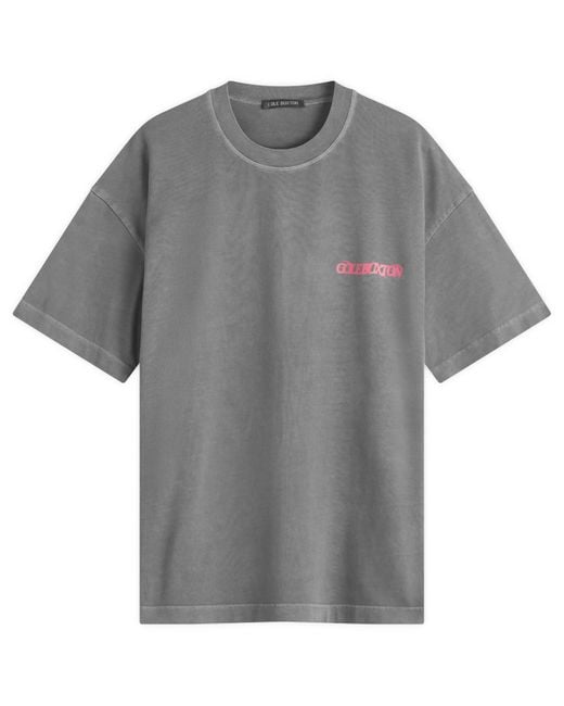 Cole Buxton Gray Balearic T-Shirt for men