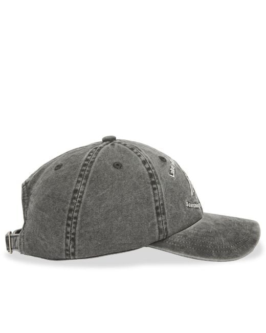Palmes Gray Lake 6-Panel Cap for men