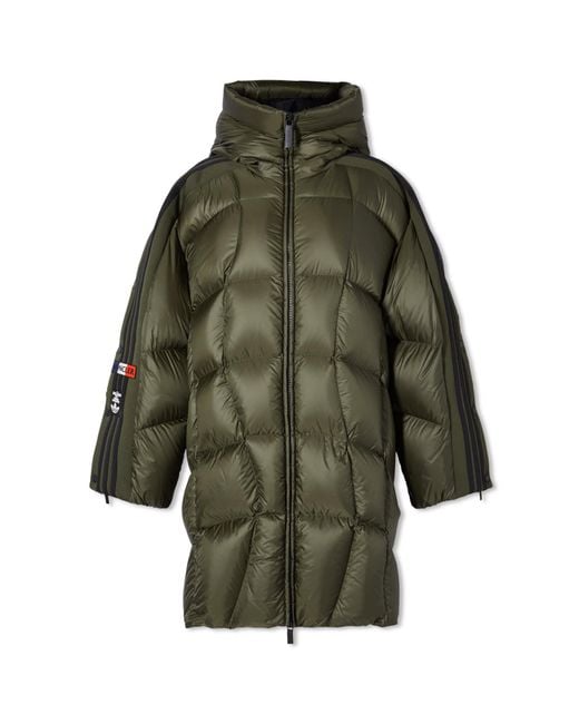 Adidas long down parka best sale