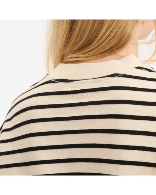 Anine Bing Multicolor Dean Stripe Sweatshirt