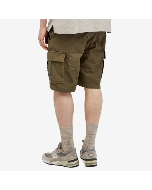 Stan Ray Green Ripstop Cargo Shorts for men