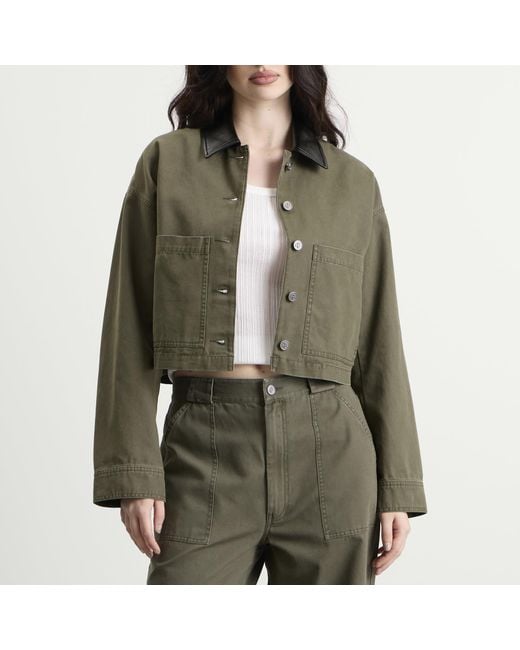 Anine Bing Green Yuma Jacket