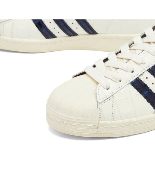 Adidas Blue X Wales Bonner Superstar Sneaker